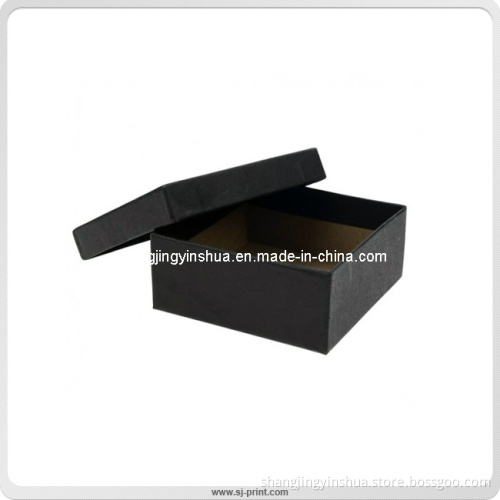 High Quality Lid Black Paper Cardboard Gift Box